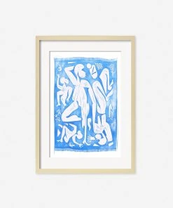 Lulu And Georgia 'Picnic' Print By Adrian Brandon Walls