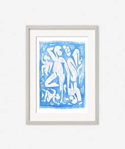 Lulu And Georgia 'Picnic' Print By Adrian Brandon Walls