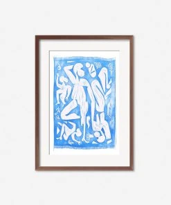 Lulu And Georgia 'Picnic' Print By Adrian Brandon Walls