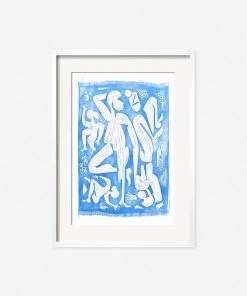 Lulu And Georgia 'Picnic' Print By Adrian Brandon Walls