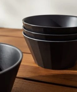 Lulu And Georgia Outdoor Collection Alfresco Bamboo Bowls (Set Of 4) 4 Lulu And Georgia Outdoor Collection Alfresco Bamboo Bowls (Set Of 4)