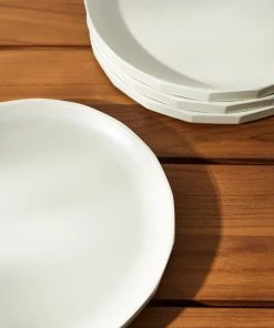 Lulu And Georgia Outdoor Collection Alfresco Bamboo Dinner Plates (Set Of 4)
