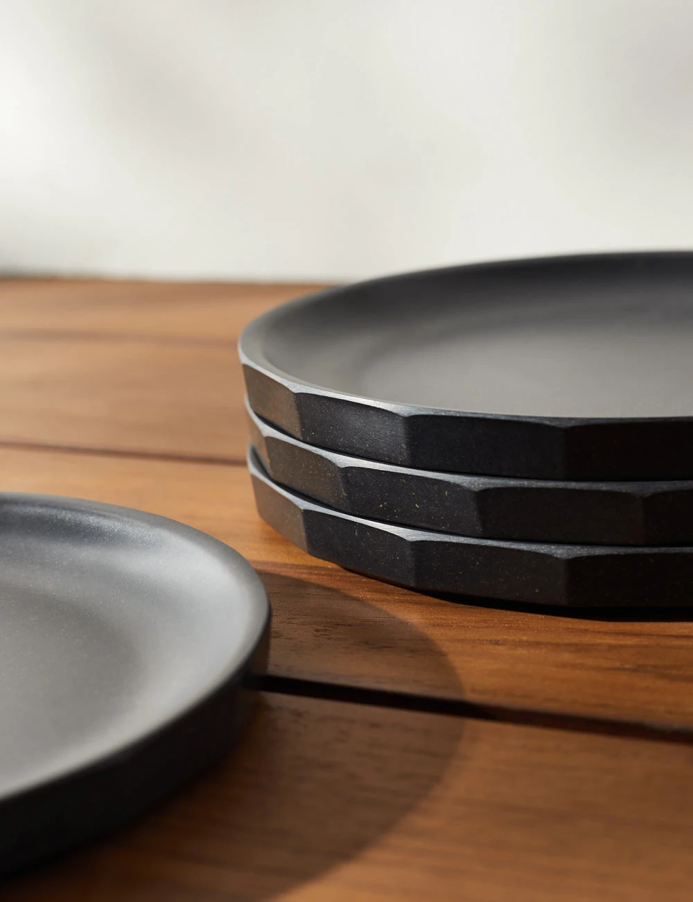 AlfrescoBambooSaladPlate_black_Setof4_-3675.jpg Lulu And Georgia Outdoor Collection Alfresco Bamboo Salad Plates (Set Of 4)