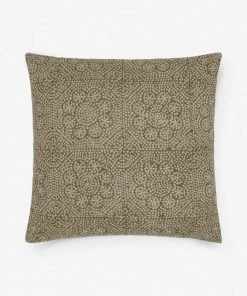 Lulu And Georgia Mossy Greens Alaina Pillow