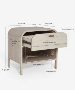 Lulu And Georgia Brooke Nightstand Élan Byrd Collection 15 Lulu And Georgia Brooke Nightstand Élan Byrd Collection