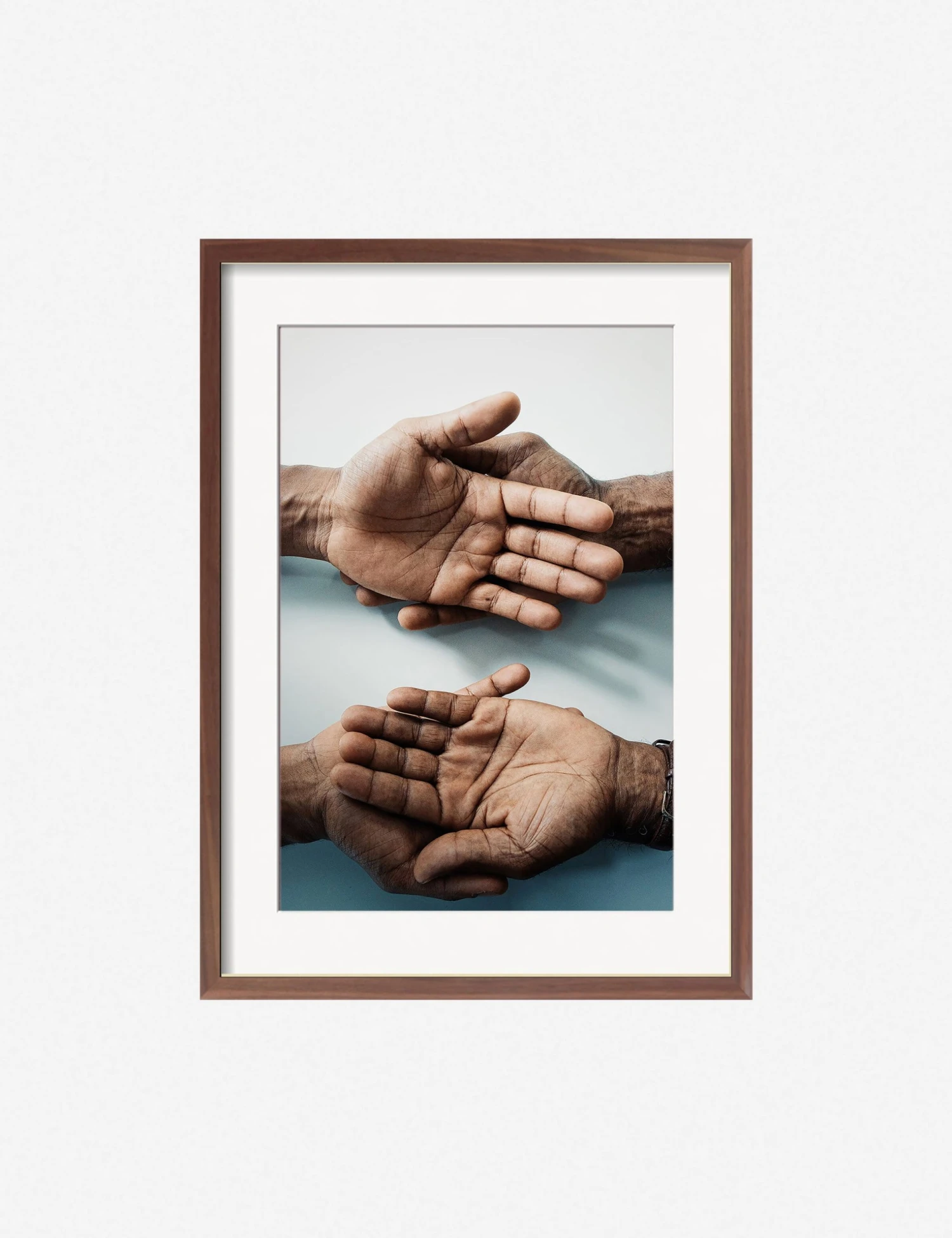 AshleyJohnsonFather_sDay10WalnutFrame.jpg Lulu And Georgia Walls 'Father's Day 10' Photography Print By Ashley Johnson