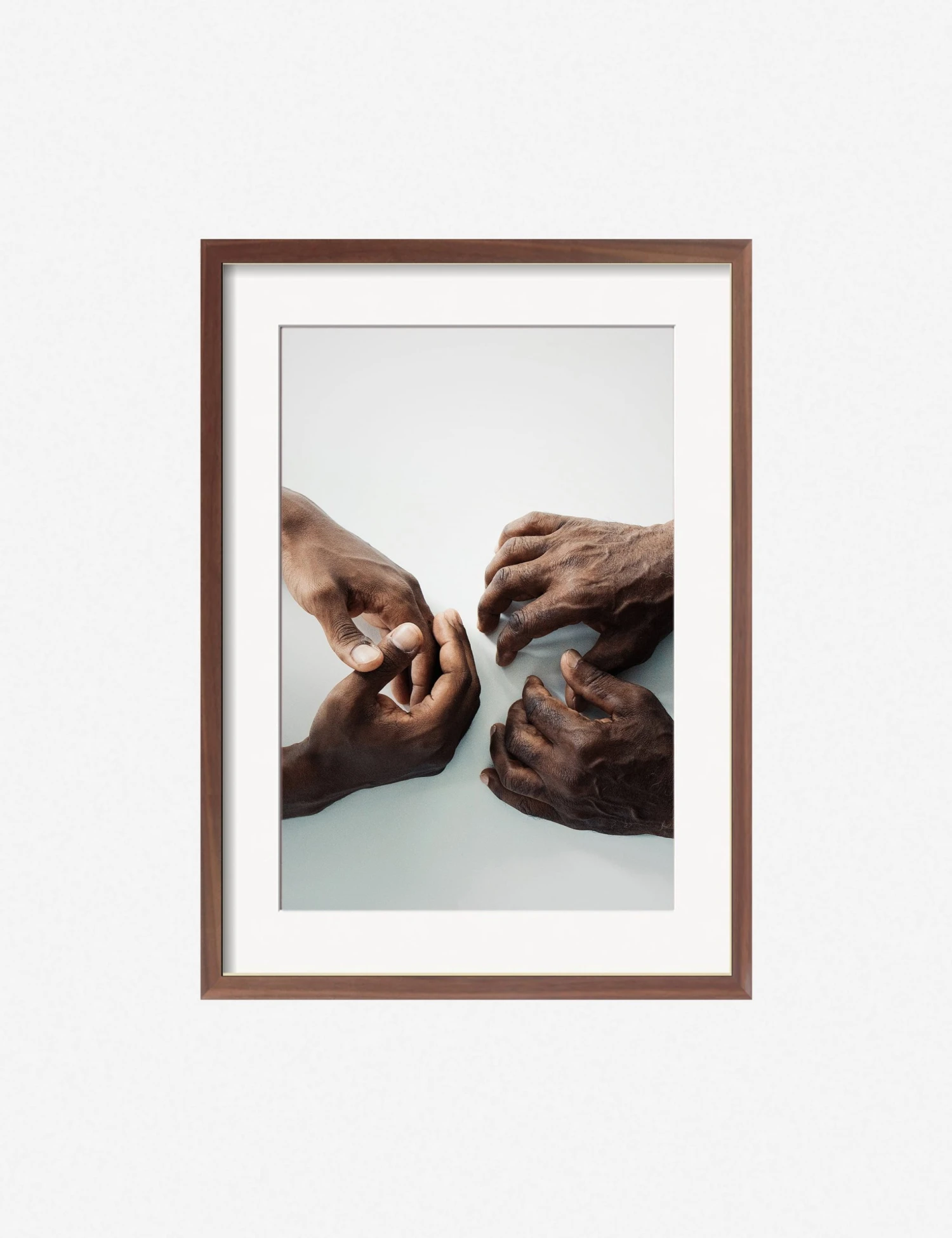 AshleyJohnsonFather_sDay8WalnutFrame.jpg Lulu And Georgia Walls 'Father's Day 8' Photography Print By Ashley Johnson