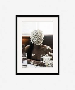 Lulu And Georgia Walls 'Southern Woman In White Dogwoods' Photography Print By Ashley Johnson