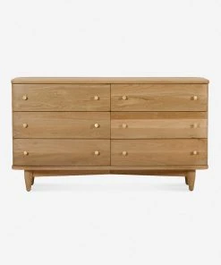 Lulu And Georgia Shiloh 6-Drawer Dresser New