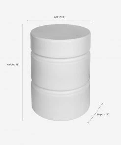 Lulu And Georgia Marke Indoor / Outdoor Round Side Table