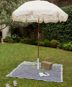 Lulu And Georgia Premium Beach Umbrella By Business & Pleasure Co. Outdoor Collection