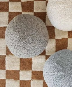 Lulu And Georgia Bouclé Ball Pillow By Sarah Sherman Samuel