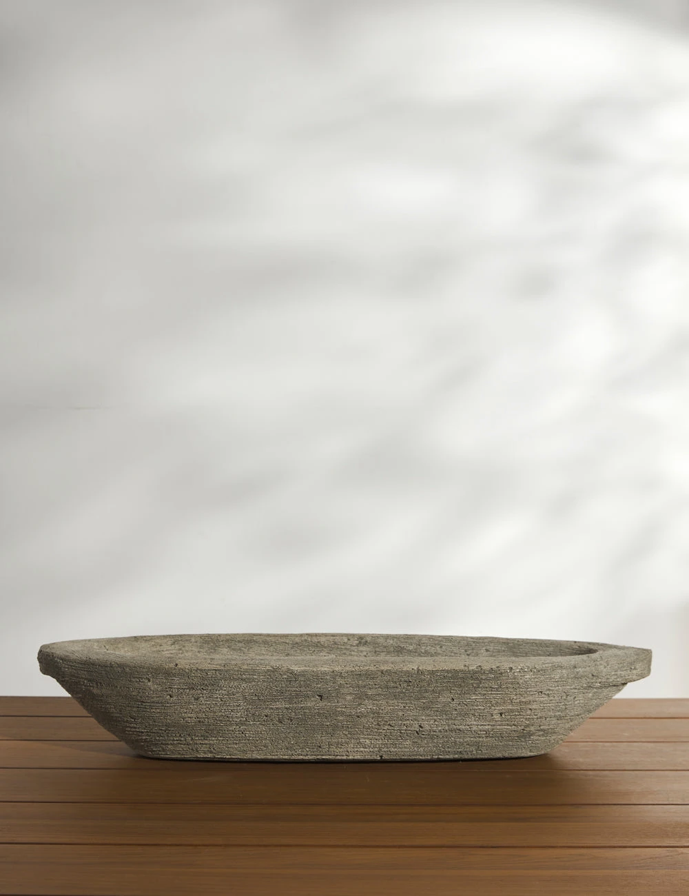 BarcaCastStoneTabletopPlanterbyCampaniaInternational_10999.jpg Lulu And Georgia New Cast Stone Tabletop Planter By Campania International