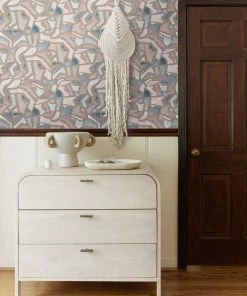 Lulu And Georgia Mosaic Wallpaper By Malene Barnett