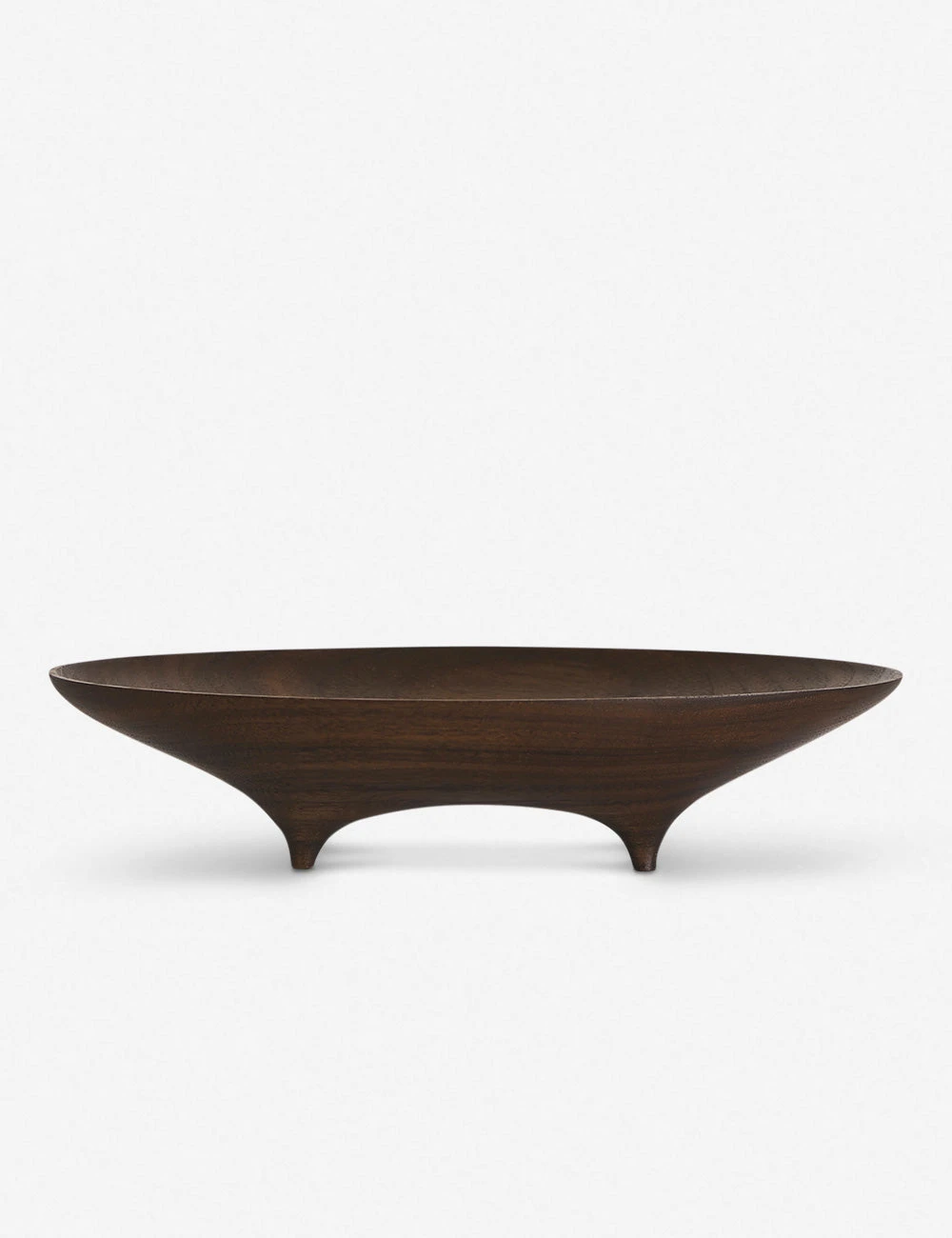 BlackWalnutOvalFootedVessel_5602.jpg Lulu And Georgia Black Walnut Oval Footed Vessel By Namu Home Goods