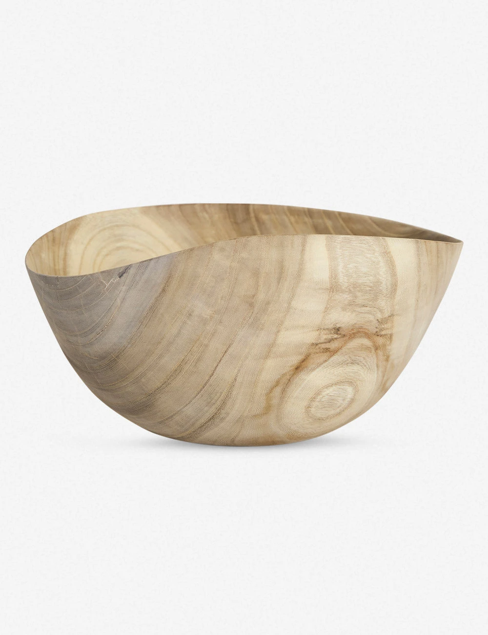 BleachedZelkovaWoodwithWaxBowl_5607.jpg Lulu And Georgia Bleached Zelkova Wood With Wax Bowl By Namu Home Goods Spring Collection