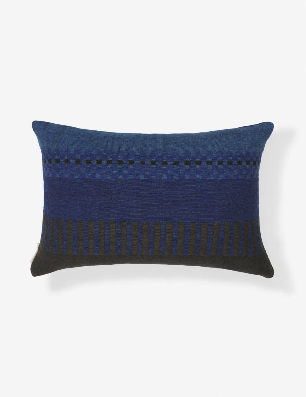 BoleRoadTextiles_AmaroPillow_Midnight_6504.jpg Lulu And Georgia Bolé Road Textiles Amaro Pillow