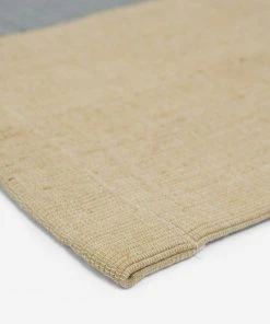 Lulu And Georgia New Bolé Road Textiles Karo Bath Mat, Sable