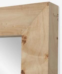 Lulu And Georgia Bree Burl Wood Mirror