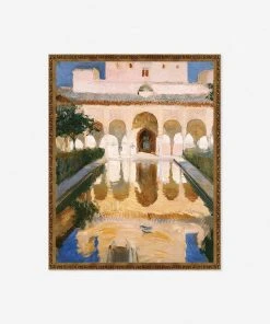 Lulu And Georgia 'Hall Of The Ambassadors, Alhambra, Granada' Wall Art By Joaquin Sorolla Y Bastida Walls