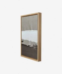 Lulu And Georgia 'Neutral Abstract No. 49' Wall Art By Visual Contrast