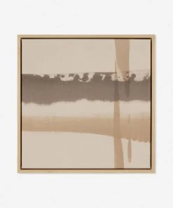 Lulu And Georgia 'Neutral Abstract No. 6' Wall Art By Visual Contrast