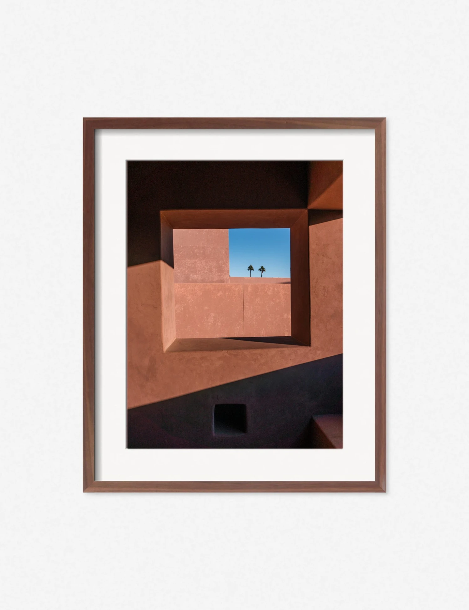 CarleyRuddANewDimensionWalnutFramedPrint.jpg Lulu And Georgia 'A New Dimension' Photography Print By Carley Rudd