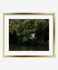 Lulu And Georgia Mossy Greens 'Lake Nicaragua' Photography Print By Carley Rudd