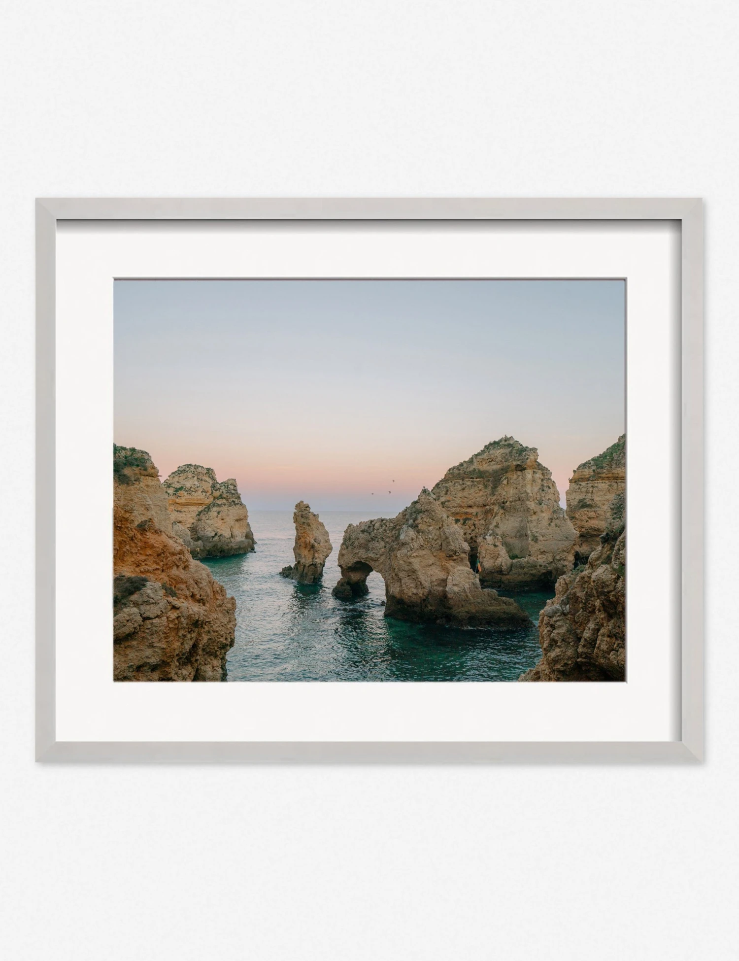 CarleyRuddPontadaPiedadeSilverFrame.jpg Lulu And Georgia 'Ponta Da Piedade' Photography Print By Carley Rudd