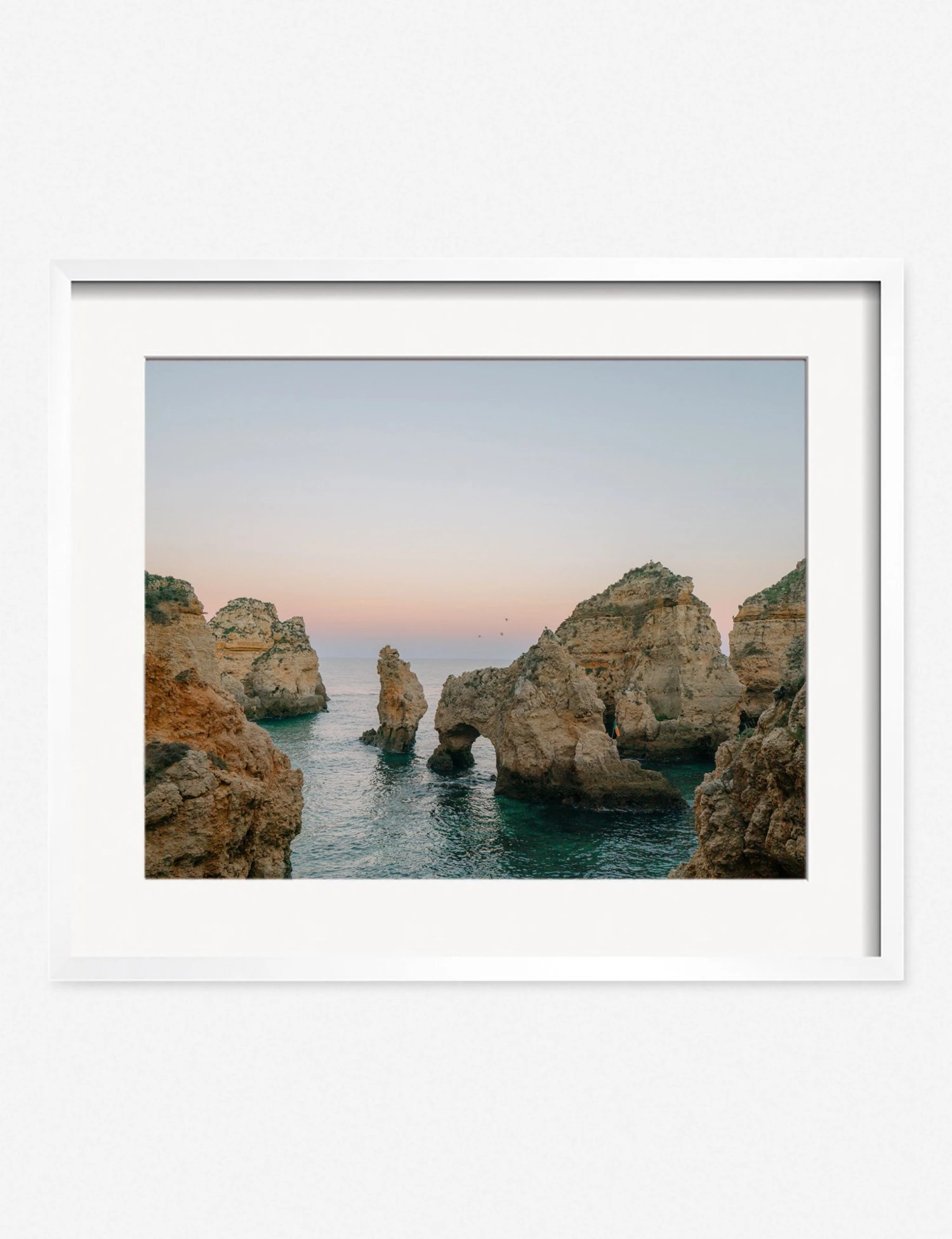 CarleyRuddPontadaPiedadeWhiteFrame.jpg Lulu And Georgia 'Ponta Da Piedade' Photography Print By Carley Rudd