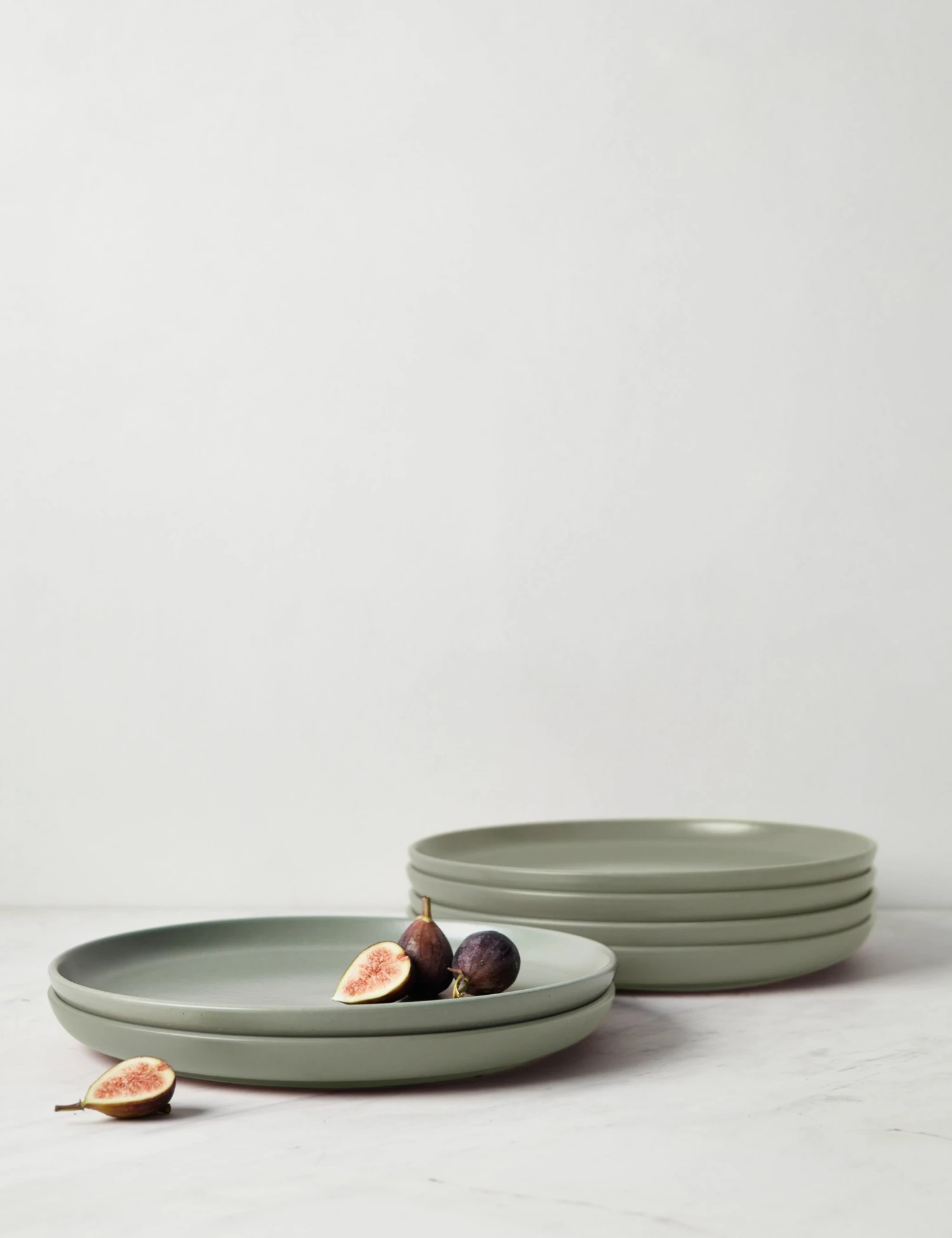 CasafinaPacificaDinnerPlate_Artichoke-setof600001.jpg Lulu And Georgia Artful Proportions Collection Pacifica Dinner Plates (Set Of 6) By Casafina