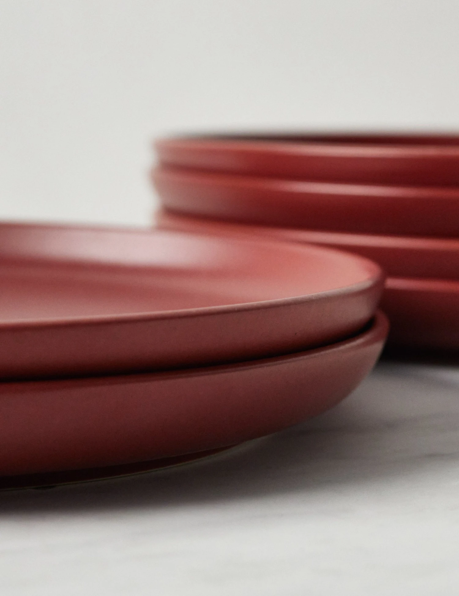 CasafinaPacificaDinnerPlates_Cayenne_Setof6_5761_416983c3-13f0-40fb-a4dd-fc70c29b4bab.jpg Lulu And Georgia Artful Proportions Collection Pacifica Dinner Plates (Set Of 6) By Casafina