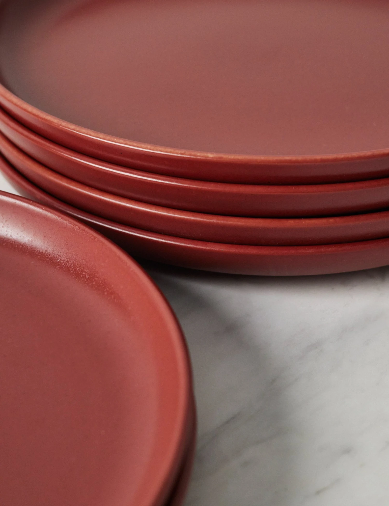 CasafinaPacificaDinnerPlates_Cayenne_Setof6_5762.jpg Lulu And Georgia Artful Proportions Collection Pacifica Dinner Plates (Set Of 6) By Casafina