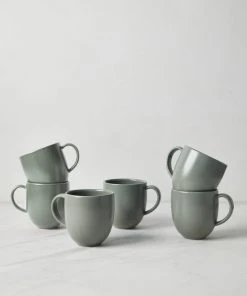 Lulu And Georgia Artful Proportions Collection Pacifica Mugs (Set Of 6) By Casafina 4 Lulu And Georgia Artful Proportions Collection Pacifica Mugs (Set Of 6) By Casafina