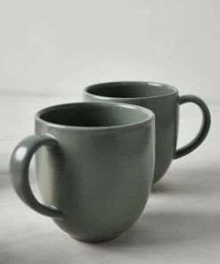 Lulu And Georgia Artful Proportions Collection Pacifica Mugs (Set Of 6) By Casafina 6 Lulu And Georgia Artful Proportions Collection Pacifica Mugs (Set Of 6) By Casafina