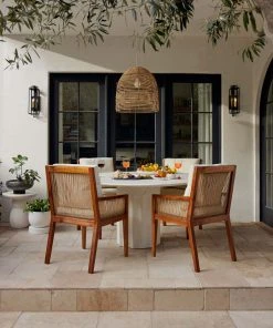 Lulu And Georgia Rosen Indoor / Outdoor Dining Chair New