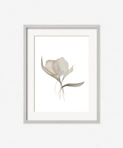 Lulu And Georgia Earth Tones 'Pale Bouquet' Print By Céline Nordenhed