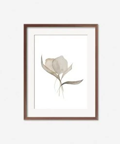 Lulu And Georgia Earth Tones 'Pale Bouquet' Print By Céline Nordenhed