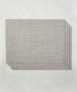 Lulu And Georgia Chilewich Basketweave Rectangle Placemat (Set Of 4) Outdoor Collection
