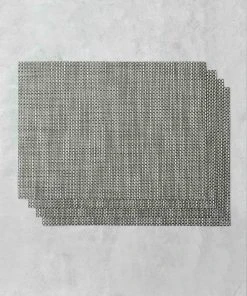 Lulu And Georgia Chilewich Basketweave Rectangle Placemat (Set Of 4) Outdoor Collection