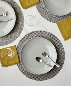 Lulu And Georgia Chilewich Basketweave Round Placemat (Set Of 4) 2 Lulu And Georgia Chilewich Basketweave Round Placemat (Set Of 4)