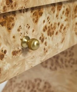 Lulu And Georgia New Chloe Burl Wood Console Table