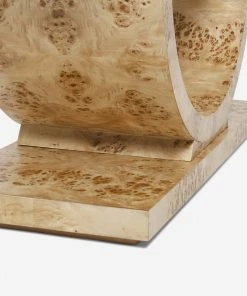 Lulu And Georgia New Chloe Burl Wood Console Table