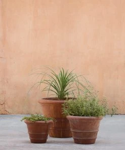 Lulu And Georgia Classic Rolled Rim Planter By Campania International