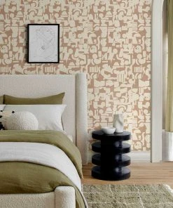 Lulu And Georgia Organic Shapes Wallpaper By Sarah Sherman Samuel