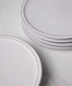 Lulu And Georgia Kitchen + Dining Friso Bread Plates (Set Of 6) By Costa Nova