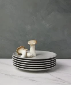 Lulu And Georgia Kitchen + Dining Friso Dinner Plates (Set Of 6) By Costa Nova