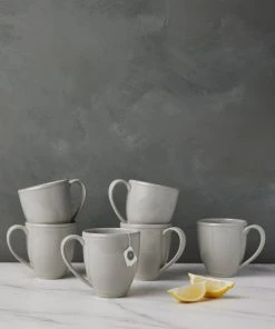 Lulu And Georgia Friso Mugs (Set Of 6) By Costa Nova