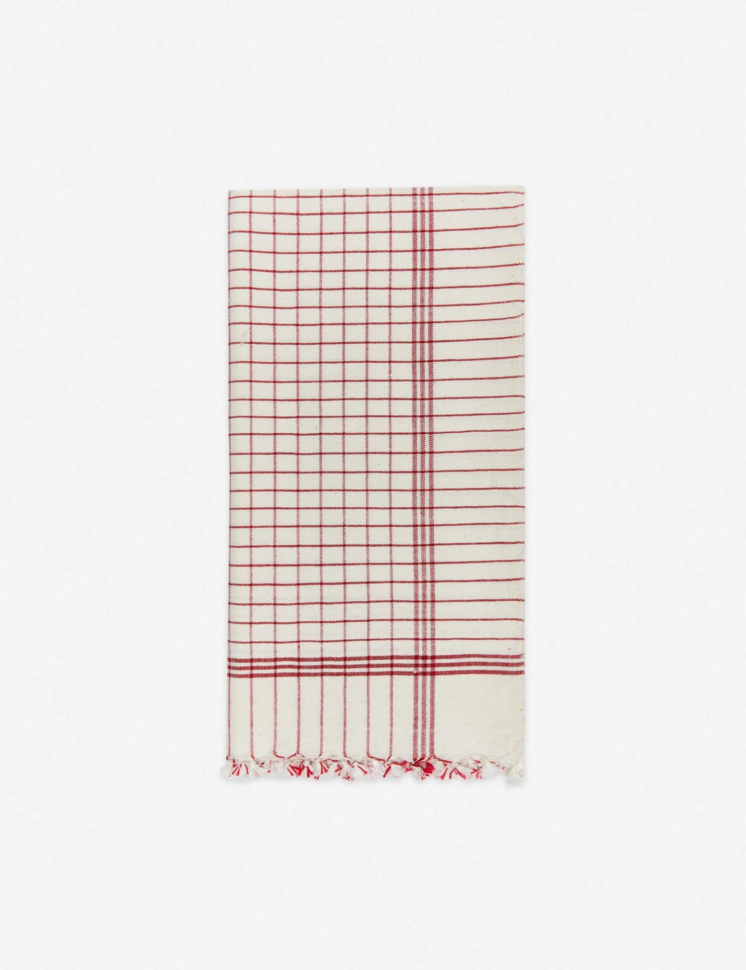 DSH_FREN_RED-French-Lattice-Red-Tea-Towel-1.jpg Lulu And Georgia Heather Taylor Home French Lattice Tea Towel