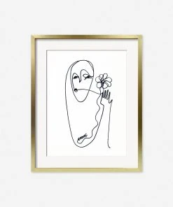 Lulu And Georgia Walls 'Flower' Print By Damienne Merlina 5 Lulu And Georgia Walls 'Flower' Print By Damienne Merlina